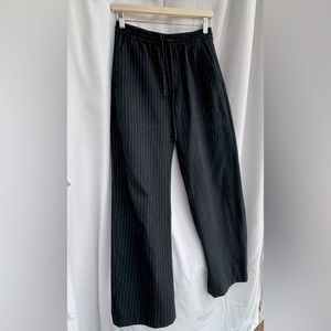 Zara flannel wide leg pants